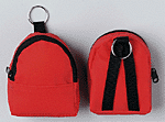Mini backpack Rescue Breather, gloves & wipe, red